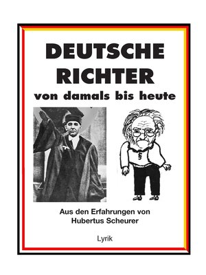 cover image of Deutsche Richter von damals bis heute